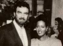 Alesia with Tom Selleck in "Her Alibi"