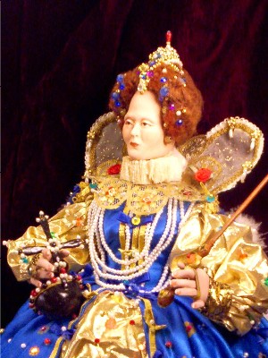 Queen Elizabeth I doll by Alesia