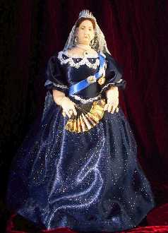 Young Queen Victoria doll by Alesia