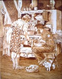 Rockwell painting by Jerry Breen